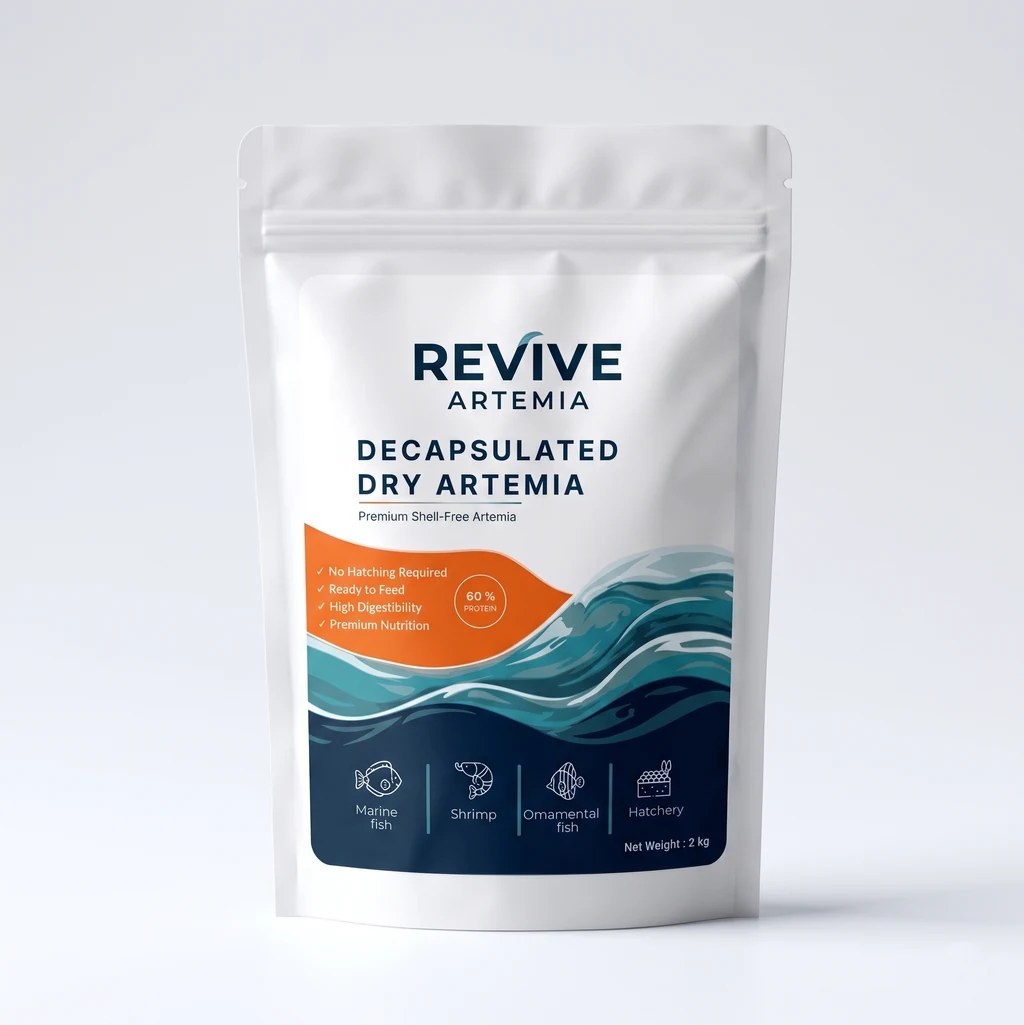 Revive™ Decapsulated Artemia Stand Sample